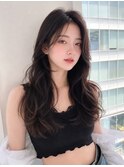 レイヤーカット ハッシュカット 韓国レイヤー ハイレイヤー