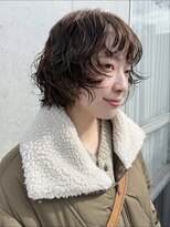 メロウ(MELLOW)&nbsp;ラフに動くショートボブパーマ