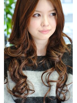 シアーグラム(sheer glam) ガーリーカールウェーブ