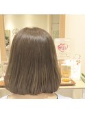 鹿沼で唯一本格ヘッドスパが出来る美容室　シンプルボブ