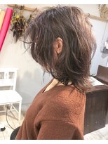 ヘアーアンドアトリエ マール(Hair&Atelier Marl)&nbsp;【Marl】ラベンダーグレージュの無造作ウルフヘア♪
