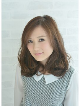 ポリッシュヘアーメイク 金町店(POLISH hair make) 大人ミディ