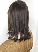 ナチュラルベージュ×外ハネロブ