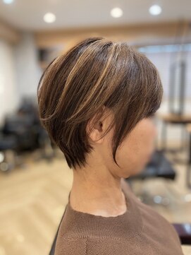 アールヘア(ar hair) ☆ハイライトショート☆