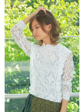 サイン ヘア イノベーション(sign HAIR INNOVATION) 大人可愛い、色気、小顔カットひし形シルエット【錦糸町】