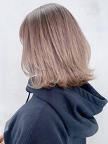 グレージュ_マロンベージュAラインボブかきあげロング_ba318963