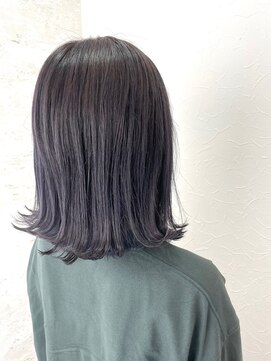 シエル 立川店(CIEL) 【CIEL×久光】ダークグレー×外ハネボブ