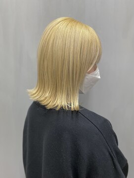 ラポールヘアー(rapport hair) pail yellow color＊