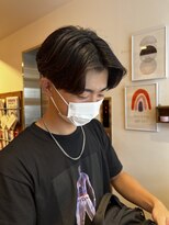 エクリ 麻布十番(equri)&nbsp;ニュアンスパーマセンターパート