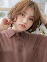 カバーヘア イヴ 戸頭店(COVER HAIR EVE) 大人ガーリー横顔美人韓国風前下がりボブTb4戸頭20代30代40代