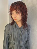 ソイ コンク 下北沢(soi conc)&nbsp;wolf medium perm/red