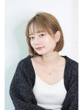 オーロ 武庫之荘店(ORO) ミルクティー美髪ボブ