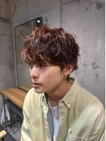キュー(Cue_)&nbsp;無造作マッシュ×メンズパーマ