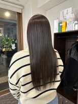 クレス 本川越店 自慢したくなる?!透明感カラー×艶サラトリートメント