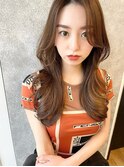 髪質改善カラー韓国レイヤーロングヘルシースタイル/銀座/東京