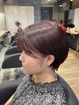 エイト 沖縄豊崎店(EIGHT toyosaki) 【EIGHT 豊崎】お客様スタイル_ショートピンクブラウン