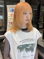 キーン 吉祥寺店(keen)&nbsp;《keen×オオキタ》ペールオレンジ×顔まわりレイヤー