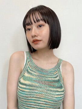 アンバー 池袋(amber) 小顔ヘア/レイヤーボブ/ミルクティーベージュ/【池袋】