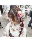 浴衣ヘアアレンジ