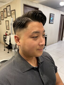 グレイスフルバーバーロンドン 大宮店(Graceful Barber London) 【30代 男性】ロンドンクラシカルビジネス七三スキンフェード
