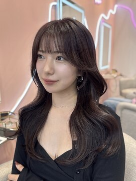 ウィクシーミミ 栄矢場町店(wixy mimi) 透明感!パープルカラー