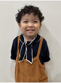 キッズくりくりパーマ
