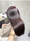 大人かわいいピンクラベンダーブラウン