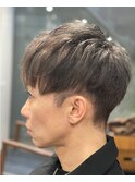 大人男子/抜け感/カラー/ケアブリーチ/40代