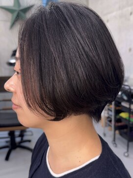 シック(sick) ショートボブ【福岡 パーマ デジタルパーマ 髪質改善】