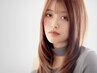 カット+リタッチカラー+ハホニコトリートメント+『オージュア』ケア ￥13100