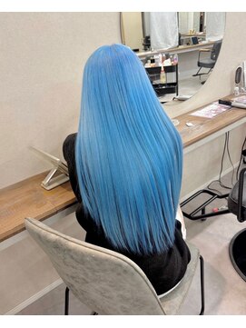 ローレン(Lolen.) 派手髪への挑戦 ライトブルー ふじゆー