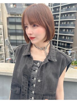 ロンドロゼ 池袋(Lond rose) メルティカラー似合わせカットウェーブミディアム縮毛矯正