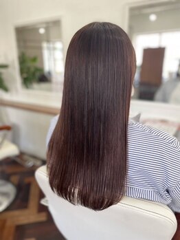 ヘアーアンドメイクアップモパの写真/芯からケアする人気トリートメント[COTA]取り扱い◎やわらかいまっすぐな髪質へ♪きっと自分の髪が好きに。