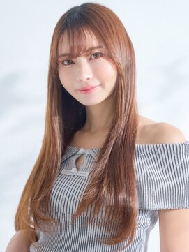 オーバーヘアー 尼崎店(over hair) 【over hair】レイヤーカット×ストレート×髪質改善×美髪