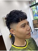 マレットヘア×フェード(マレットフェード)〈船橋〉〈理容室〉