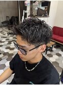 MEN'S HAIR/束間ショート/スパイキーショート/ツーブロック
