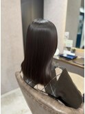カット＋縮毛矯正×髪質改善＋水素トリートメント