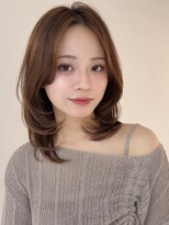 リリット(ReLit)&nbsp;マレットヘアハイライト髪質改善オリーブグレーココアベージュ