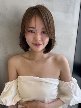 ロンドルーチェ 心斎橋(Lond luce) 大人ガーリー×似合わせカット【髪質改善／縮毛矯正】