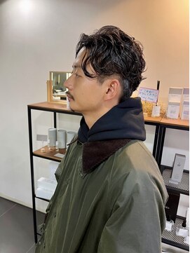 メンズサロンスタイル 茅ヶ崎(Men's salon STYLE) MEN’S HAIR/サーフカール/刈り上げセンターパート/茅ヶ崎