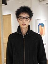 ローレン(LOREN)&nbsp;ベリーショート/ダークアッシュ/ニュアンスパーマ/韓国マッシュ