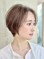 ビュートリアム 南青山(BEAUTRIUM) 大人ショートヘアショートボブ前髪なし丸みショートくびれ表参道