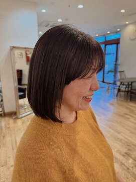 ルッツ(Lutz. hair design) 2/15 Bob cut《後藤美樹》