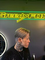 グリーディーフォックス 三軒茶屋(GreedyFOX)&nbsp;波巻き/マッシュパーマ/ウルフ/ハイライト<理容室>三軒茶屋