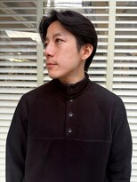 ロライマ 中目黒(roraima)&nbsp;大人/メンズ/清潔感/センターパート/黒髪/ナチュラル