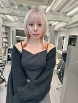 ロテサカエ(Lote.Sakae)&nbsp;着物ヘア/大人ガーリー/ダークアッシュ/似合わせカット/栄