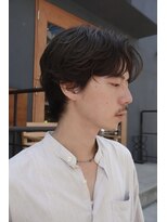 フィルムス 大阪本町(FILMS) メンズ/ビジネスマン/センターパート/パーマ