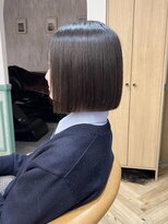 ロンドイディールバンダイ 新潟万代(Lond ideal)&nbsp;髪質改善切りっぱなしボブ