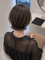 カミトトノウ&nbsp;【池  田】大人可愛いくびれボブ×透明感グレージュ