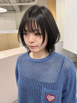 ルトワプラス(Lutowa plus)&nbsp;透明感カラーレイヤーボブ［西条下見］